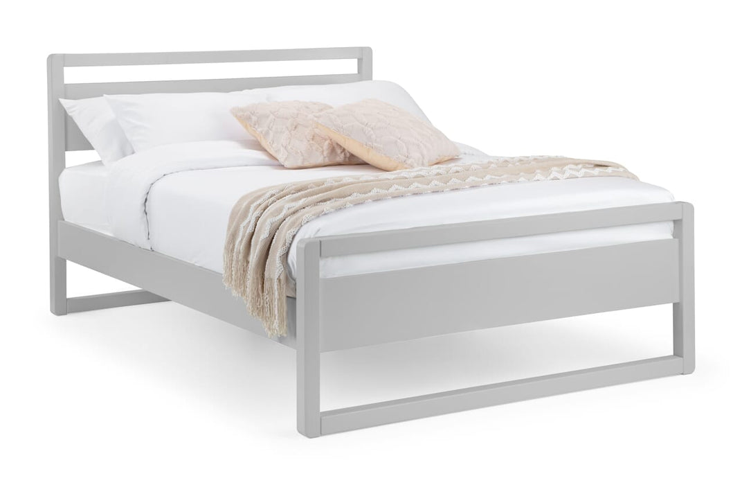 Venice Bed Frame 135Cm - Dove Grey Bed frames Julian Bowen V2 