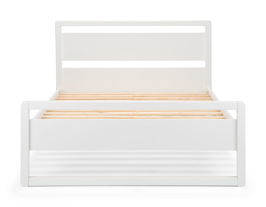 Venice Bed Frame 135Cm - Surf White Bed frames Julian Bowen V2 