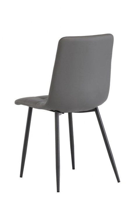 LIVINGSTON DINING CHAIR - GREY W/GREY LEGS Dining Chair supplier 120 