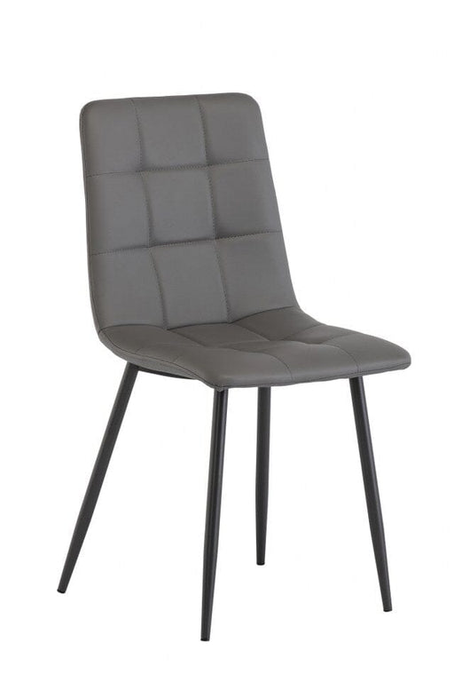 LIVINGSTON DINING CHAIR - GREY W/GREY LEGS Dining Chair supplier 120 