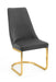 Vittoria Cantilever Dining Chair - Grey Dining Chairs Julian Bowen V2 