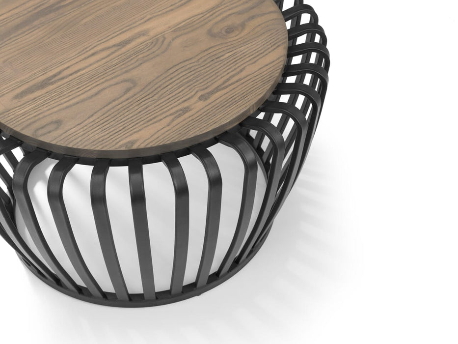 Washington Round Coffee Table Coffee Table Julian Bowen V2 