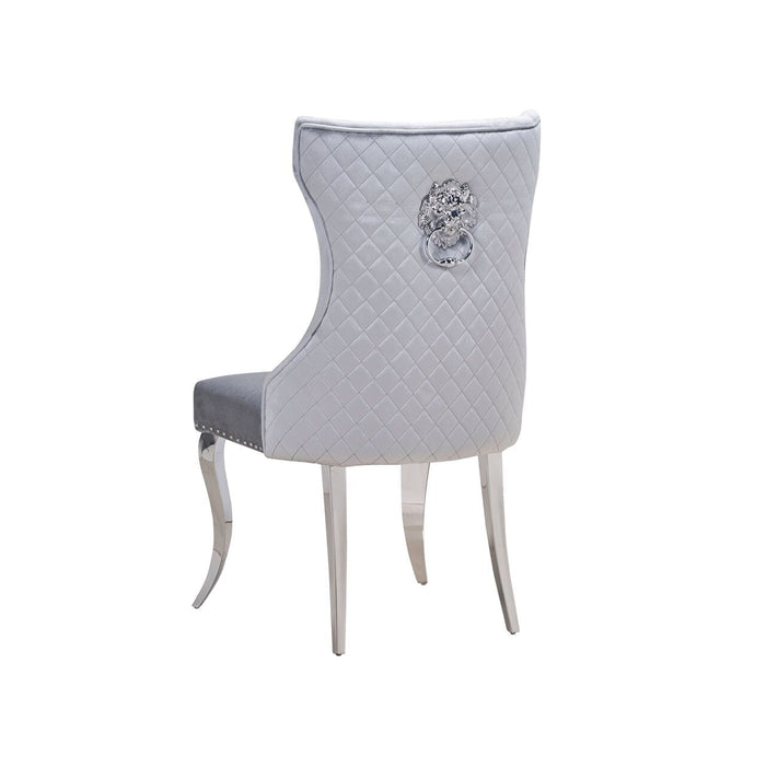 Lyon - Standard Dining Chair - Dark or Light Grey Dining Chairs HB 