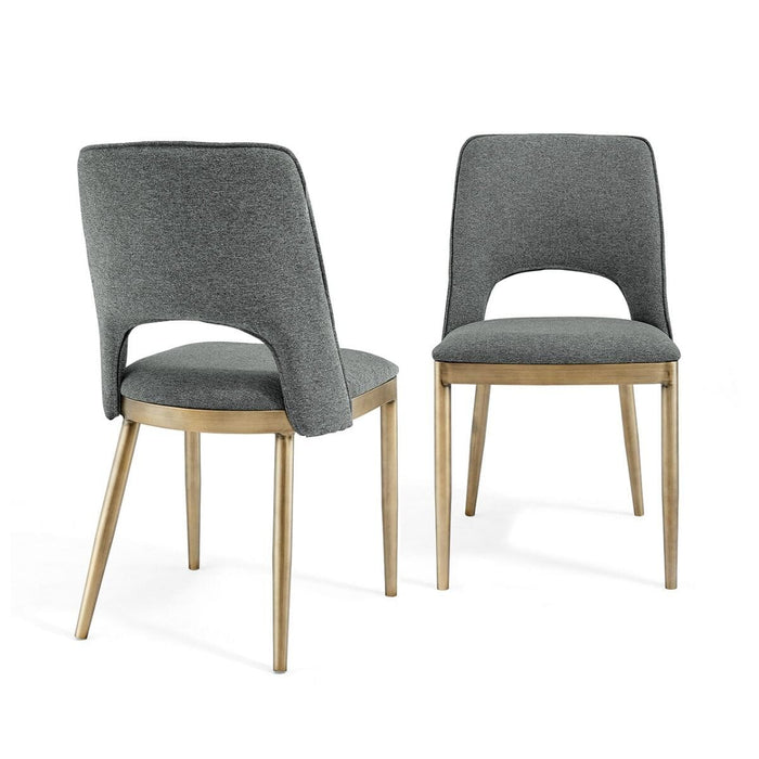 Morgan Dining Chair - Grey Linen (Set of 2) Chairs Derrys 