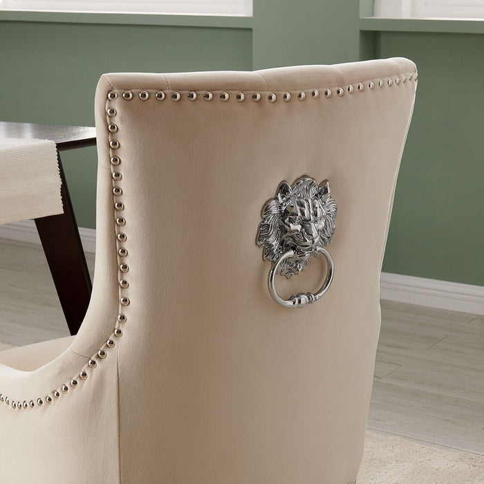 Lion Dining Chair Cream Chair Derrys 