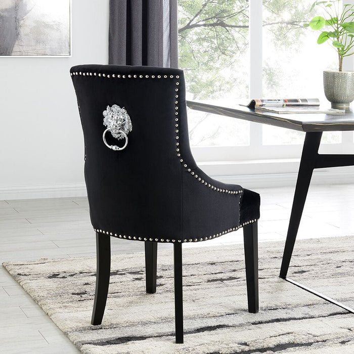 Lion Dining Chair Black Dining Chair Derrys 