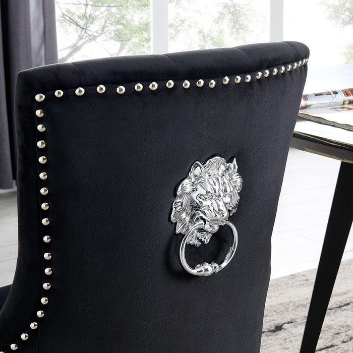 Lion Dining Chair Black Dining Chair Derrys 