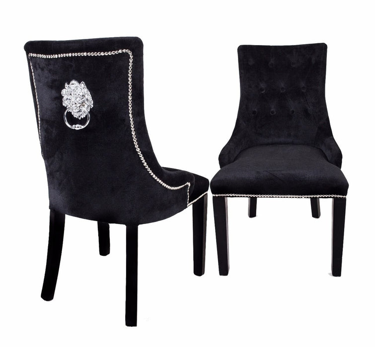 Lion Dining Chair Black Dining Chair Derrys 