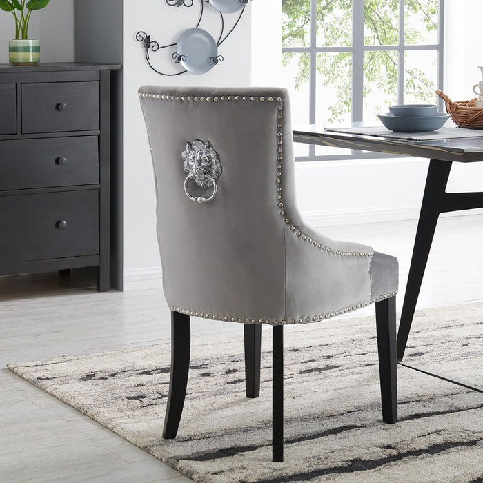 Lion Dining Chair Silver Dining Chair Derrys 