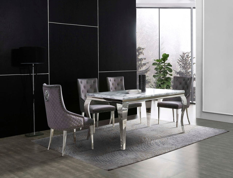 Florence - Dining Table - 1.2m - Rectangular Grey/Beige Dining Tables HB 